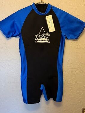 Bayside Polartec Wetsuit USA Made 6.5mm Vintage Surf Suit PLEASE SEE SIZING NOTE